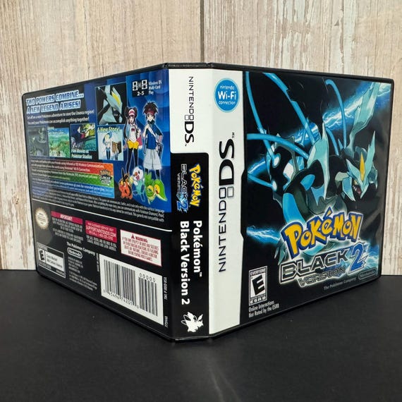 Pokémon Black and Black 2 for Nintendo DS Replacement Cases - Game