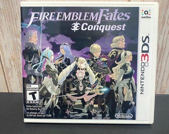 Fire Emblem Fates: Conquest for Nintendo 3DS Replacement Case - GAME NOT INCLUDED