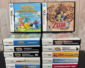 Nintendo DS Replacement Cases - Game NOT INCLUDED