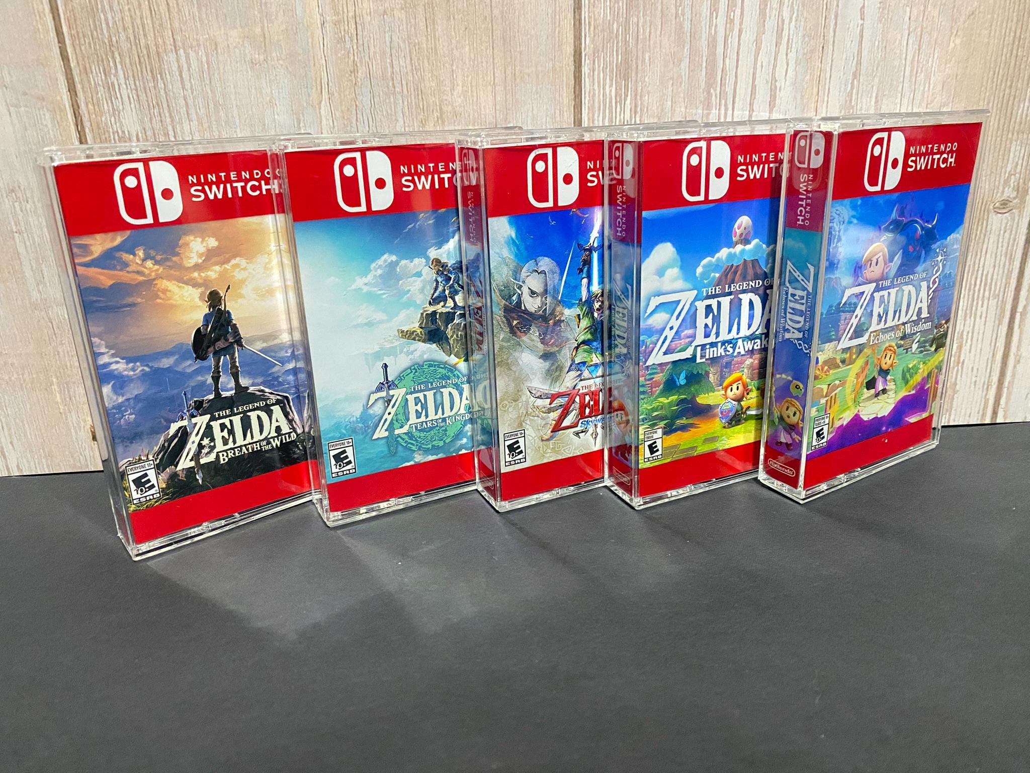 Nintendo Switch and Nintendo Switch 2 Game Custom Cassette Cases