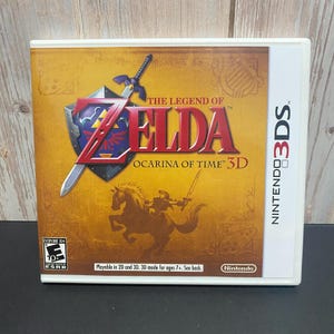 The Legend of Zelda: Ocarina of Time 3D for Nintendo 3DS Replacement Case - NO GAME CARTRIDGE