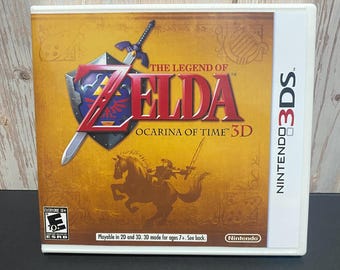 The Legend of Zelda: Ocarina of Time 3D for Nintendo 3DS Replacement Case - GAME NOT INCLUDED