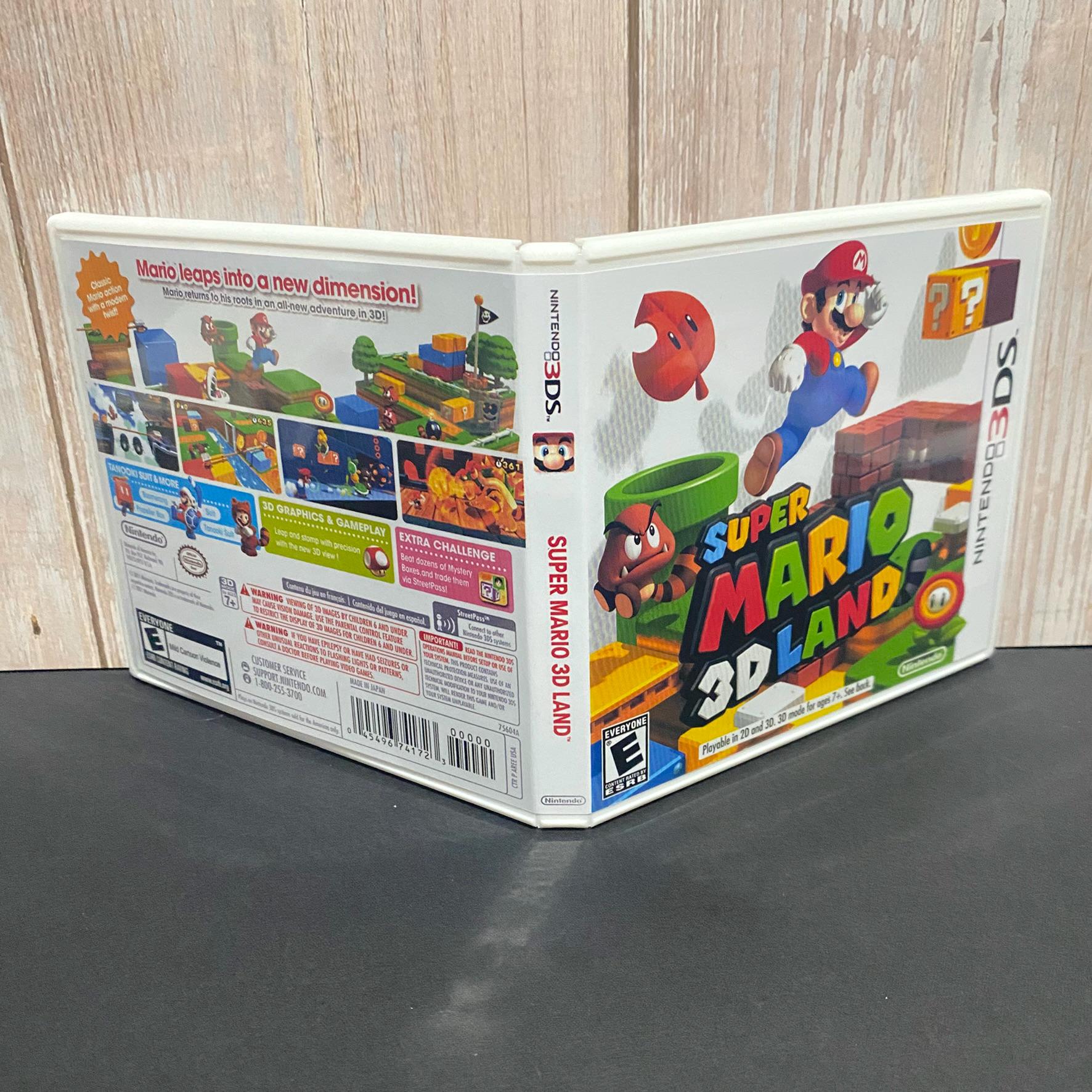 Super Mario 3D Land for Nintendo 3DS Replacement Case - NO GAME