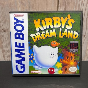 Kirby&#39;s Dream Land for Nintendo Game Boy Replacement Case - Cartridge Not Included