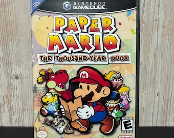 Paper Mario: The Thousand-Year Door for Nintendo GameCube Replacement Case - GAME NOT INCLUDED