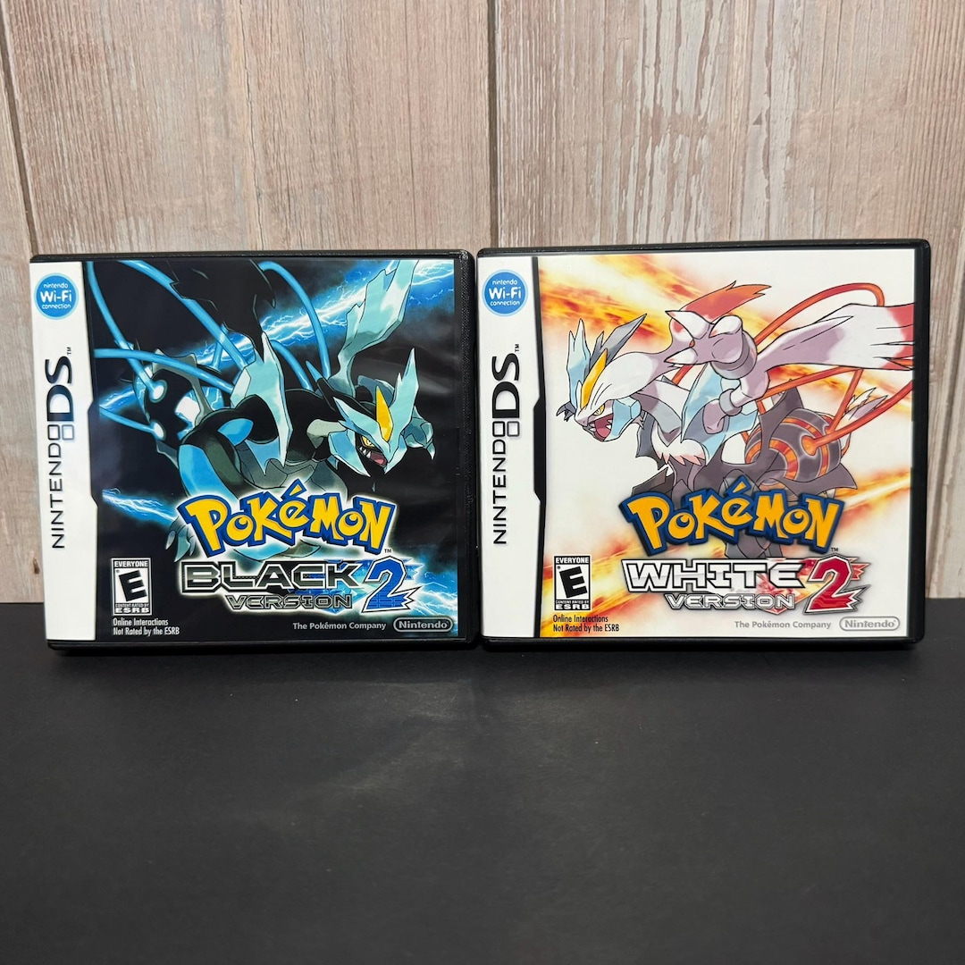 Pokémon Black 2 and White 2 for Nintendo DS Replacement Cases