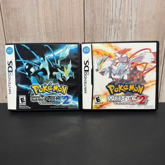 ポケモンブラック2 ケース Pokémon Black 2 and White 2 for Nintendo DS Replacement Cases