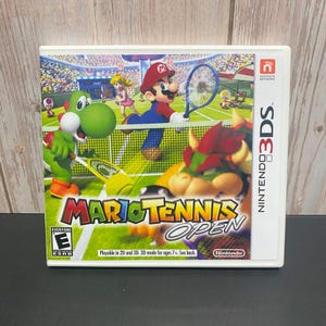 Mario Tennis Open for Nintendo 3DS Replacement Case - NO GAME CARTRIDGE
