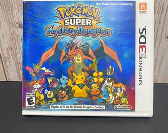 Pokémon Super Mystery Dungeon for Nintendo 3DS Replacement Case - GAME NOT INCLUDED