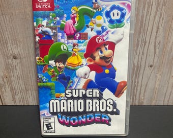 Super Mario Bros. Wonder for Nintendo Switch Replacement Case - GAME NOT INCLUDED
