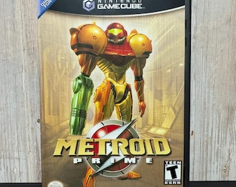 Metroid Prime for Nintendo GameCube Replacement Case - GAME NOT INCLUDED