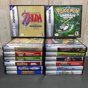 Nintendo Game Boy Advance GBA Replacement Cases - Game Cartridge Not Included