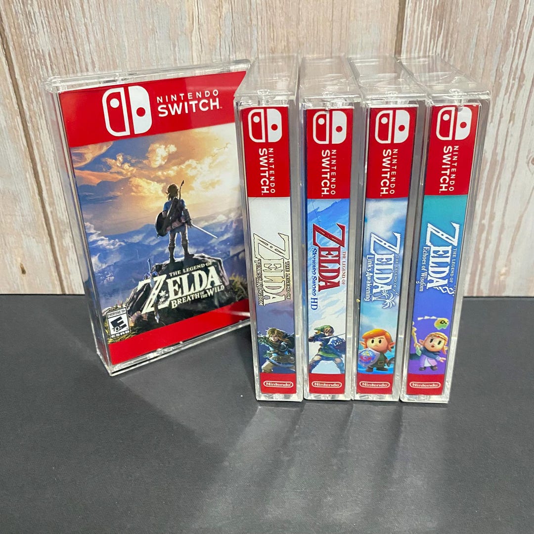 Nintendo Switch and Nintendo Switch 2 Game Custom Cassette Cases