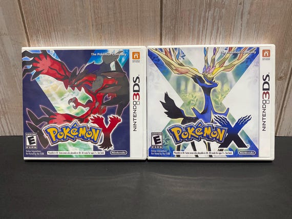 Pokémon X and Y for Nintendo 3DS Replacement Cases - GAME NOT