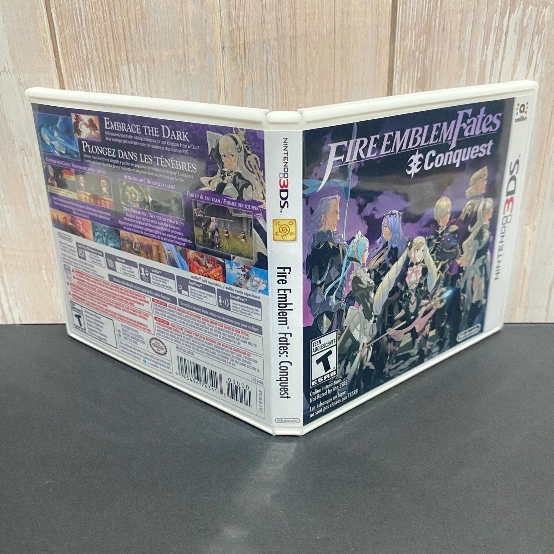 Fire Emblem Fates: Conquest for Nintendo 3DS Replacement Case