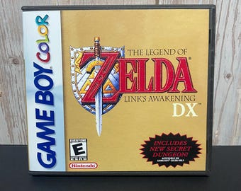 The Legend of Zelda: Link’s Awakening DX for Nintendo Game Boy Color Replacement Case - Game NOT INCLUDED