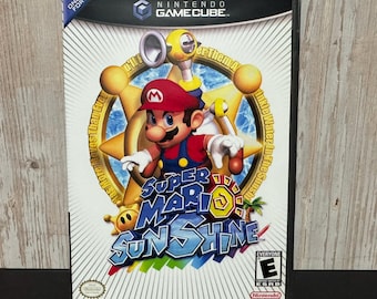 Super Mario Sunshine for Nintendo GameCube Replacement Case - GAME NOT INCLUDED