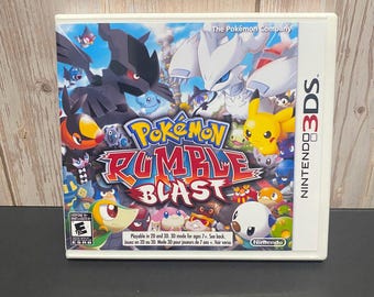 Pokémon Rumble Blast for Nintendo 3DS Replacement Case - GAME NOT INCLUDED