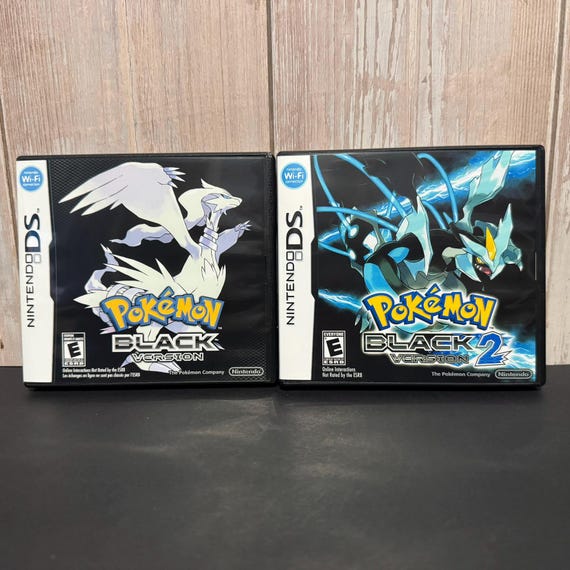 Pokémon Black and Black 2 for Nintendo DS Replacement Cases - Game