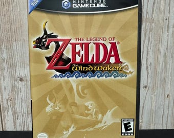 The Legend of Zelda: The Wind Waker for Nintendo GameCube Replacement Case - GAME NOT INCLUDED