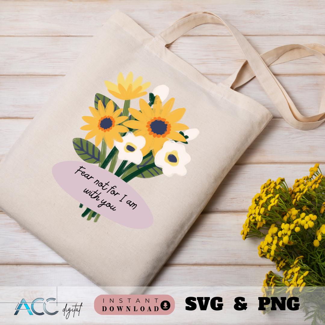 Bible Verse Floral Sticker SVG PNG Bundle, Christian Floral Sticker ...