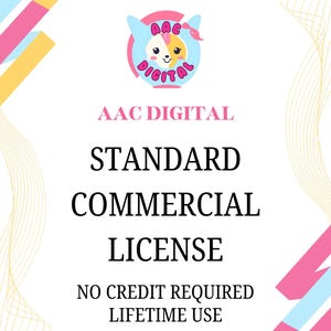 Standard Commercial License up to 1000 Units, AAC Digital Whole Shop, Lifetime use
