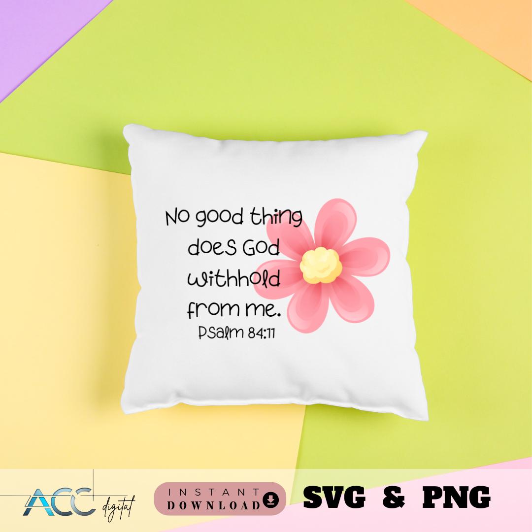 Floral Bible Verse Sticker SVG PNG Bundle, Faith Quotes, Christian ...