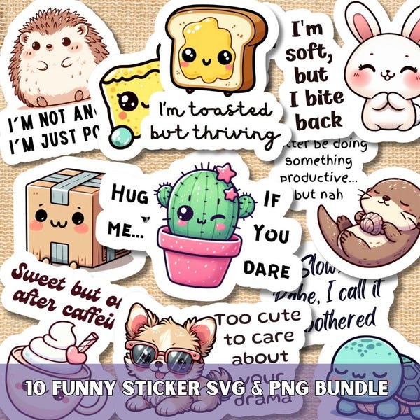 Point Funny Sticker Funny Stickers - Etsy