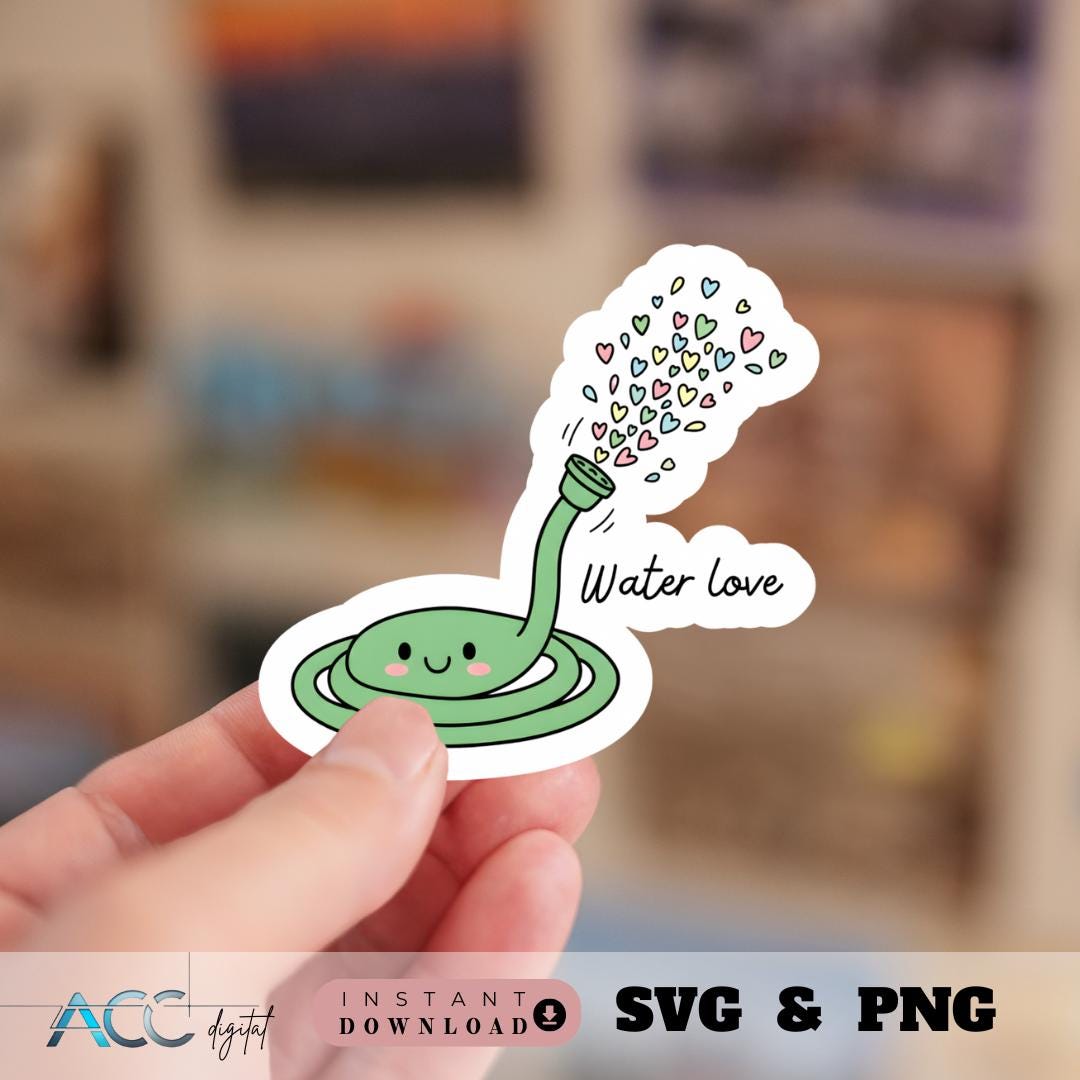 Kawaii Mental Health Sticker Spring Clipart SVG PNG Bundle, Self Care ...