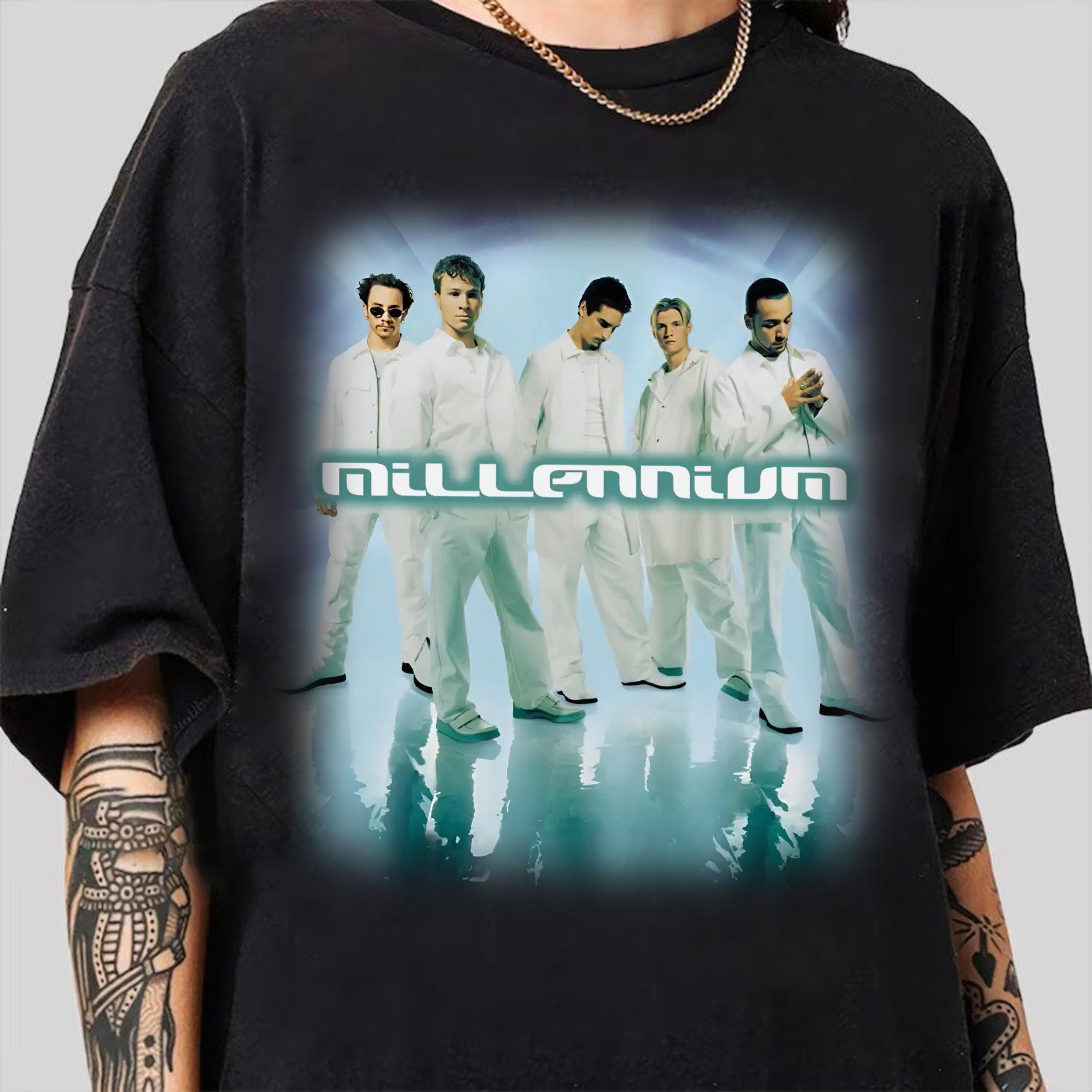 Back Street Boys バンドTシャツ Junior's Backstreet Boys Color Photo Stripes T-Shirt – Fifth Sun