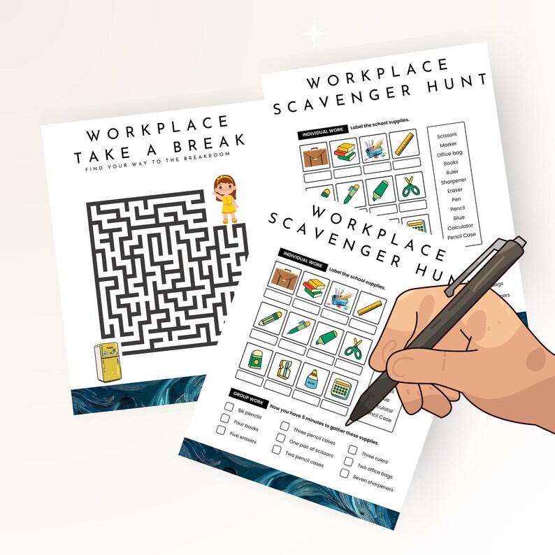 Bring a Kid to Work Day Activity Kit Printable | Child Career Day ...