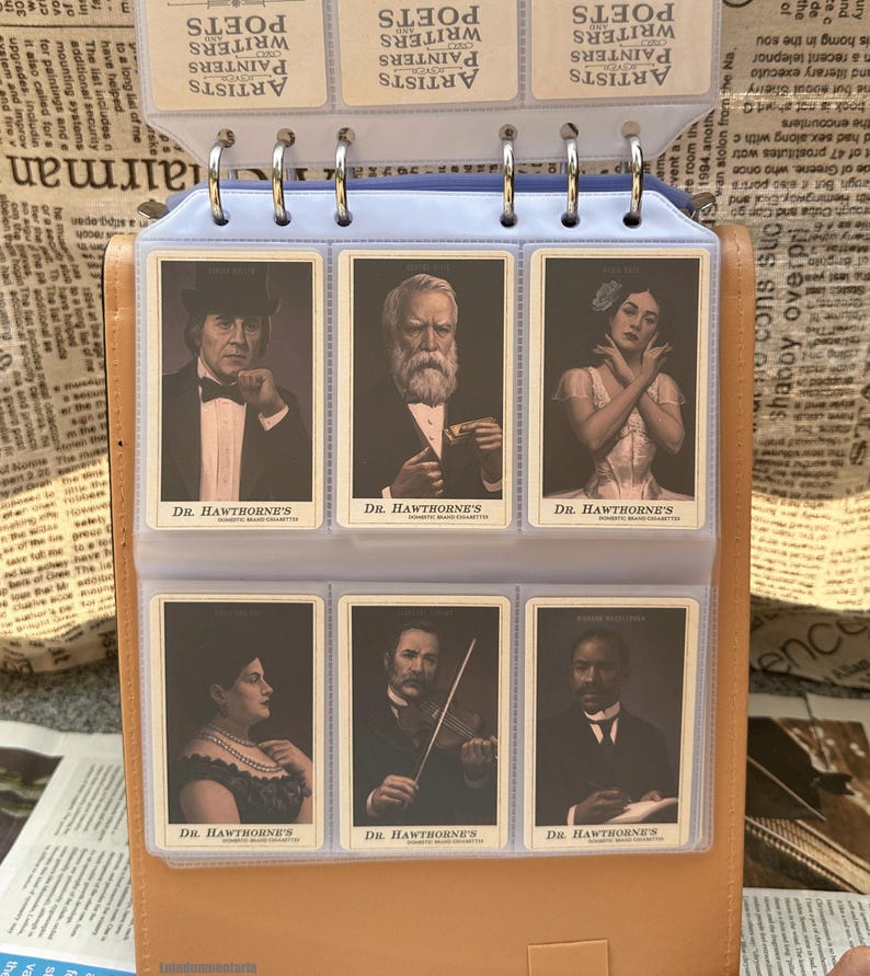 Red Dead Redemption 2 Collectible Card Book,cigarette Card,game