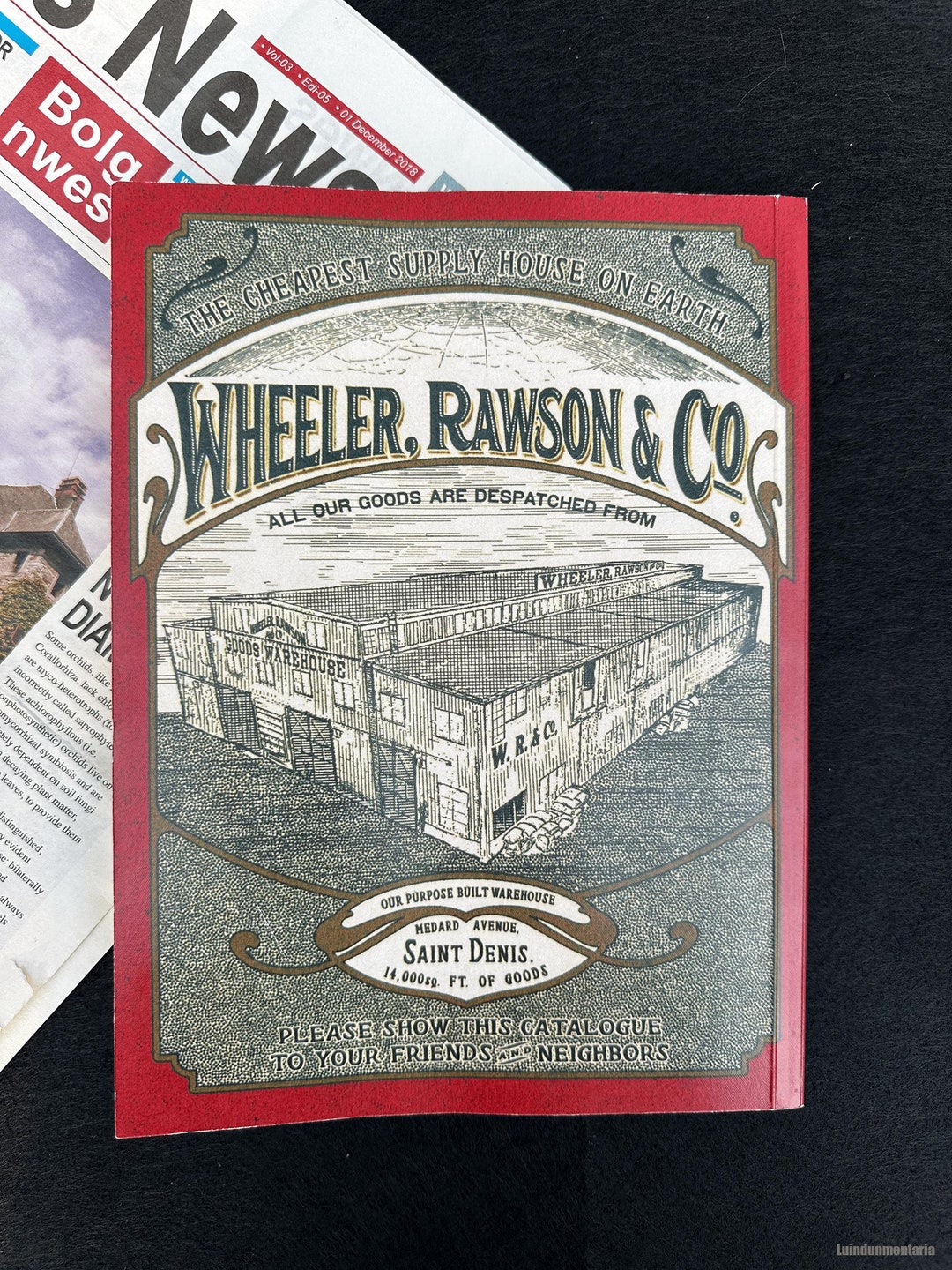 Red Dead Redemption Wheeler, Lawson & Co. Catalog RDR2 Gifts for Men