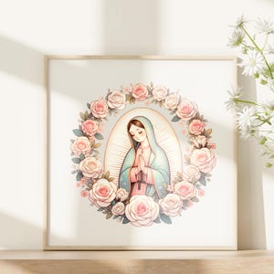 Our Lady of Guadalupe Clipart, Virgin Mary PNG Nuestra Señora de Guadalupe PNG Our Lady of Guadalupe PNG, Virgin Mary Clipart, Christian Png