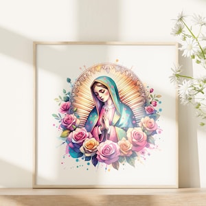 Our Lady of Guadalupe Clipart, Virgin Mary PNG Nuestra Señora de Guadalupe PNG Our Lady of Guadalupe PNG, Virgin Mary Clipart, Christian Png