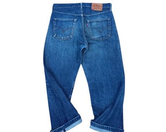 Vintage YEN JEANS Double Waist Drawstring Denim Jeans Vintage YEN JEANS Double Waist Drawstring Denim Jeans