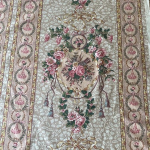 Vintage 1986 GP & J Baker "Marchmont" Neoclassical Chintz Fabric, Vintage Grandmillennial Chitz Fabric, Vintage English Fabric