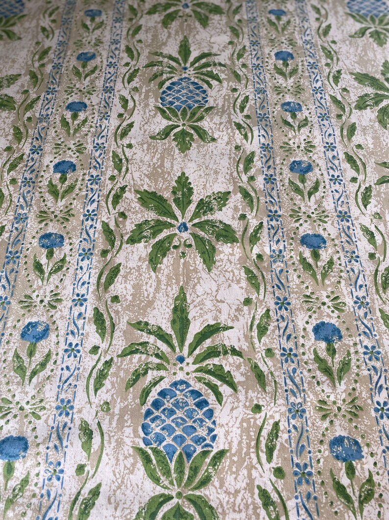 Vintage 1970s Greeff guilford Fabric Sample Etsy