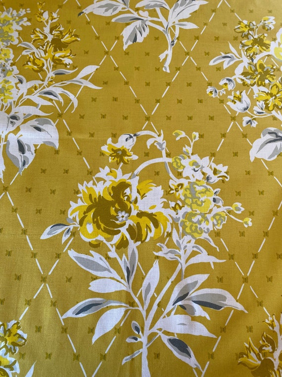 Vintage 1960s Schumacher greensboro Fabric Sample Etsy