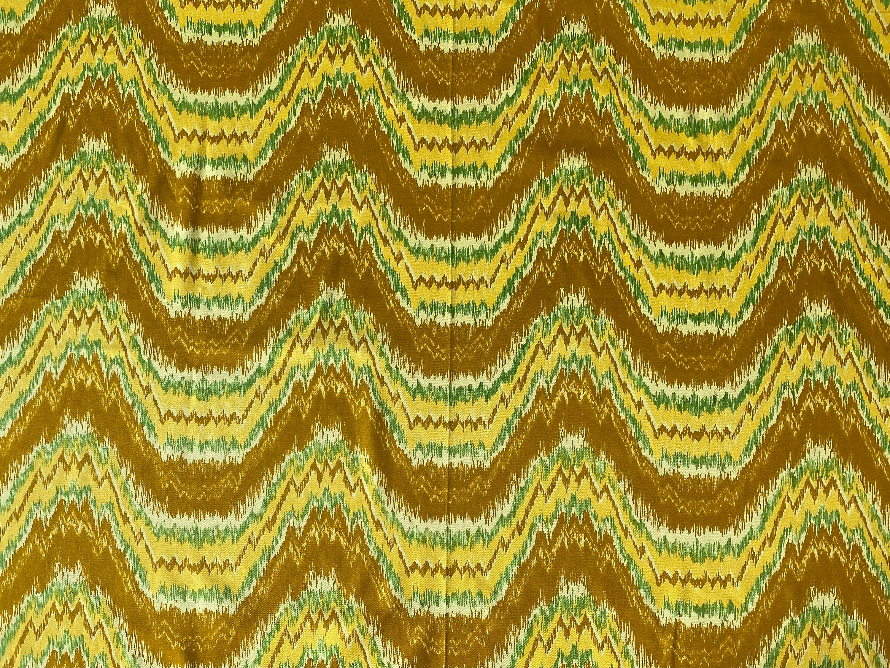 Smokey Shirt-Ikat Pattern-Green Smokey Shirt-Ikat Pattern-Green