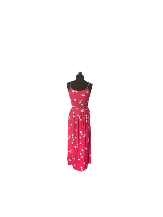 Vintage 1960s Size 10 Malia of Honolulu Maxi Dress