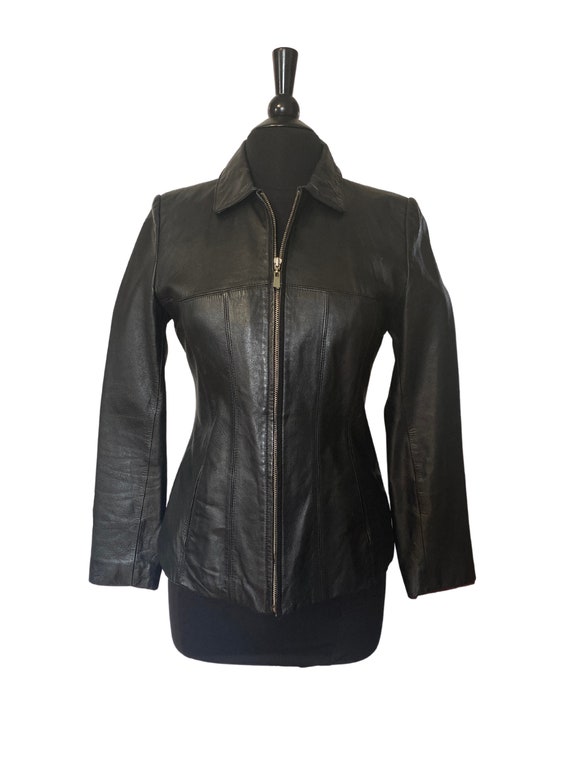 Vintage 1980s Size S Women's Wilsons Leather Jacke