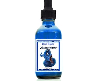 Blue Viper Gamefowl Chicken Poultry Dewormer in Water, Rooster, Hen,