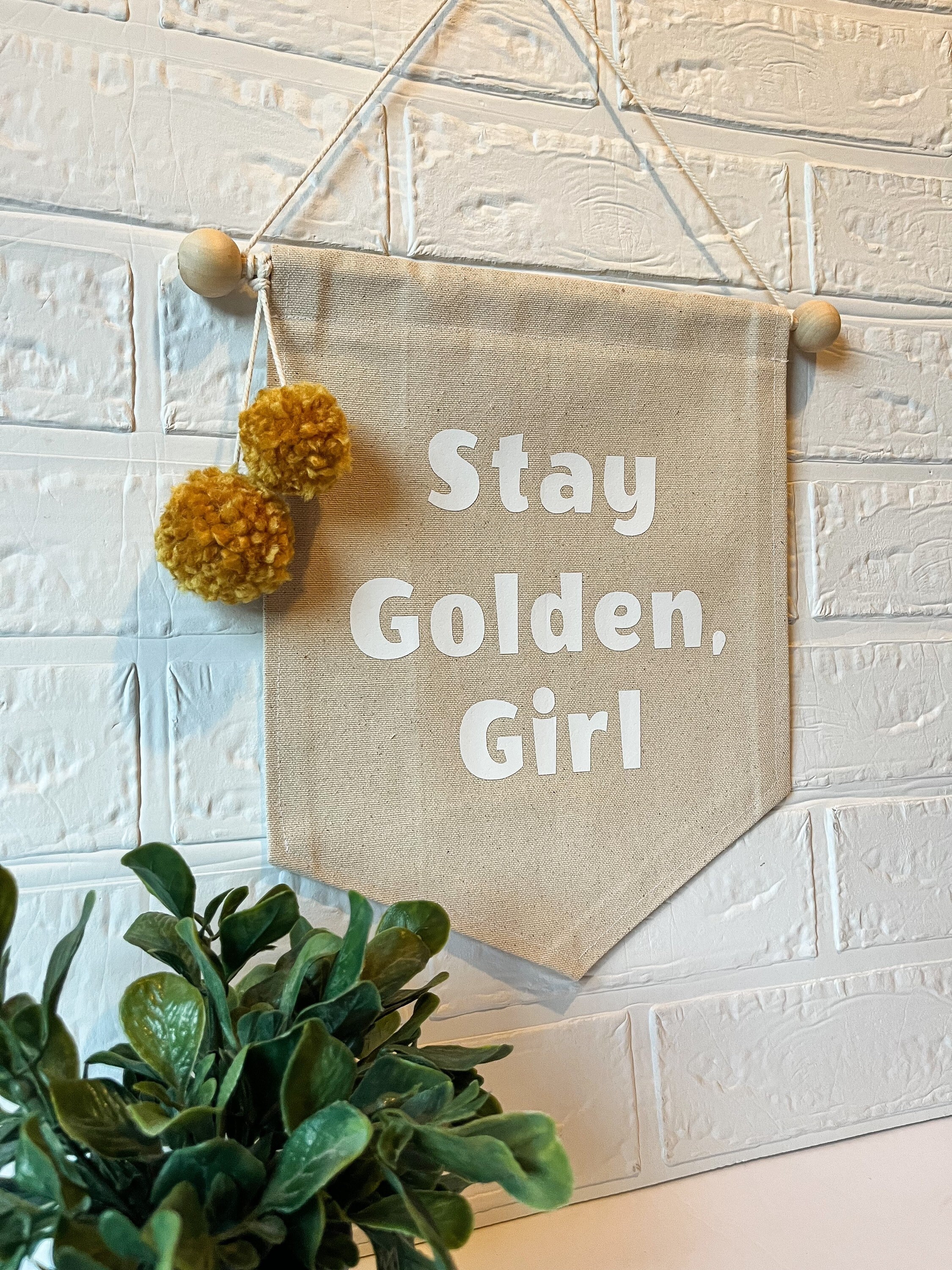 Stay Golden Banner Hippie Home Decor photo