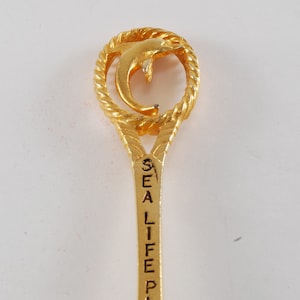 Vintage Collectible Spoon Souvenir Sea Life Park Hawaii Spoon 4&quot;