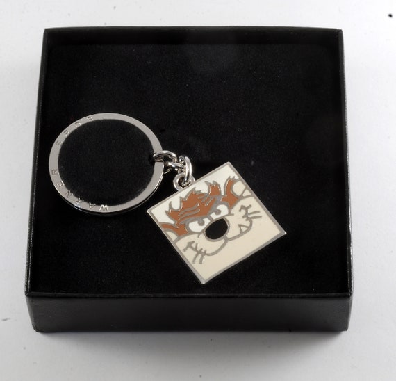 Vintage Key Chain Tazmanian Devil Taz Looney Tunes Key Fob