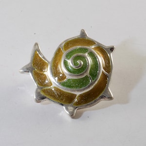 Vintage Snail Pin Signed Lia Collectible Fashion Pin Jewelry