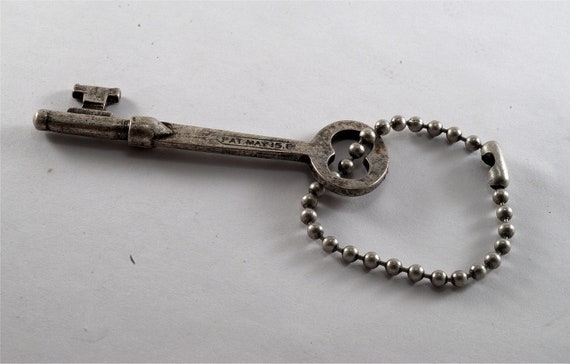 Antique Skeleton Key Sargent and Co. 6 Pat May 15 8 Key 2 5/8