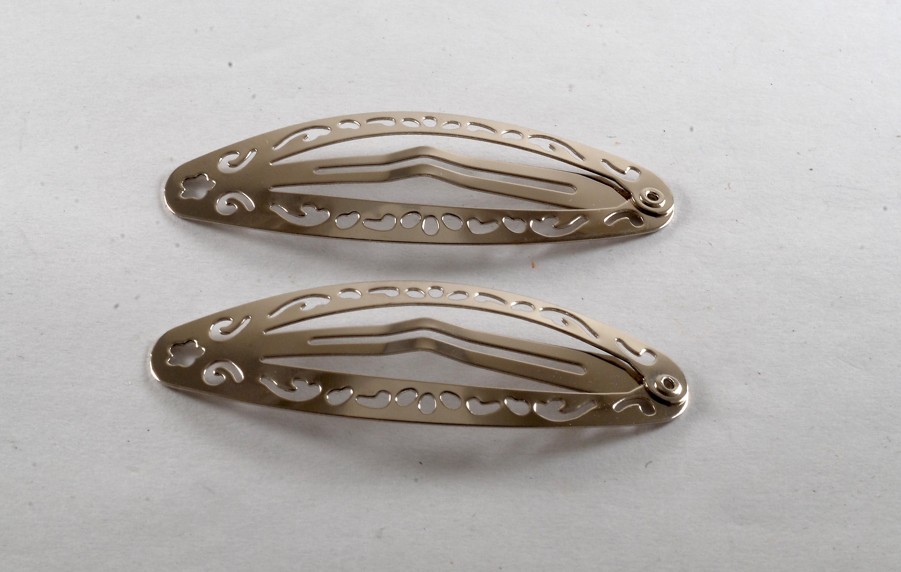 Stunning Silver-tone & Gold-tone Barrette dg-38377301-1 main image 2
