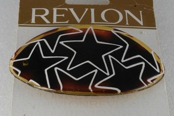 Vintage Revlon Hair Barrette 1997 New on Card Fas… - image 2